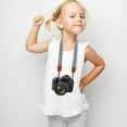 thumbnail image 4 of UPOUART Soft Grey Camera Strap with Adjustable Length and Sweat Absorbent Cloth Material, 4 of 6