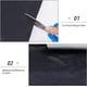 thumbnail image 4 of Cortinas opacas de 198 x 145 cm (78" x 57") 100% portátiles. Persianas opacas temporales sin necesidad de taladrar. Incluye bolsa y correas., 4 of 7