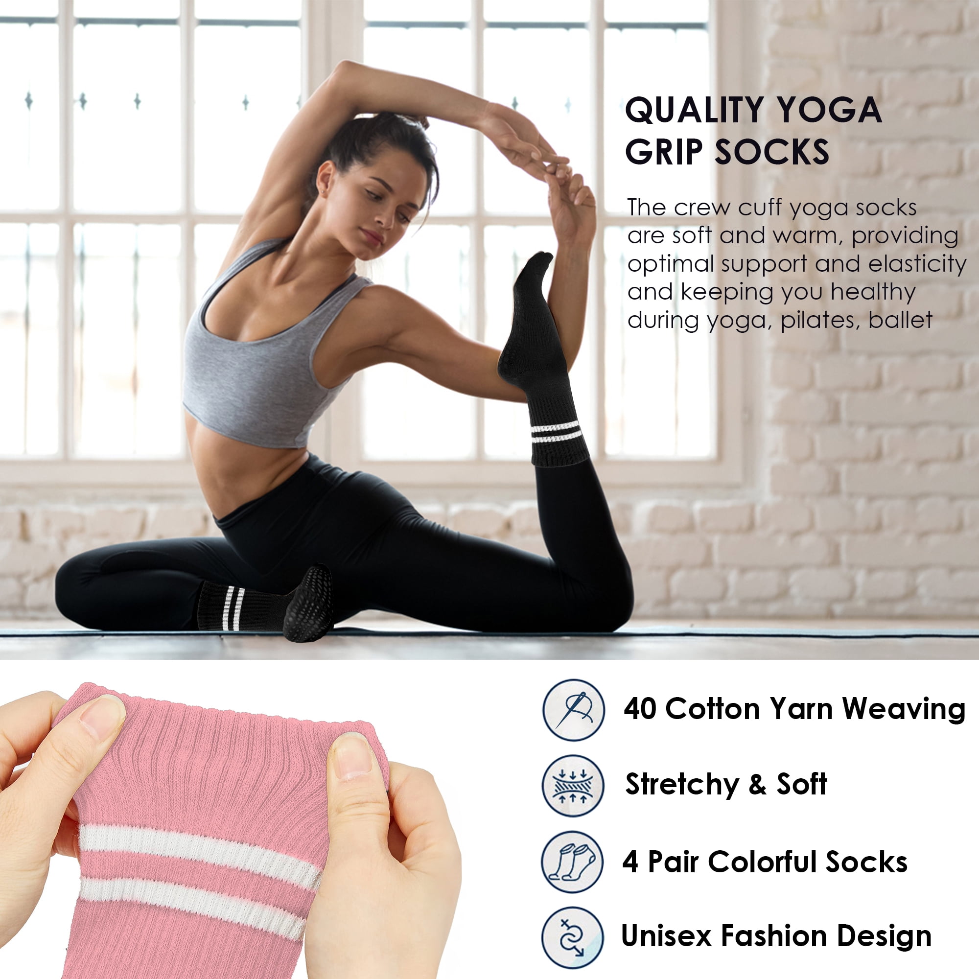 Can You Practice Pilates & Yoga In Compression Socks?