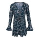 thumbnail image 2 of Vestido de Fiesta de Flores Baoblaze Cruzado Estampado Floral Bohemio S, 2 of 8