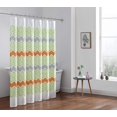 thumbnail image 4 of Shower Curtain with Antimicrobial Odor Protection - Chevron - 72x72, 4 of 4