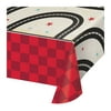 Creative Converting 54 x 102 in. Vintage Race Car Paper Tablecloths - 6 Count