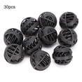 thumbnail image 3 of Fish Tanks Filter Biochemical Ball,30PCS Plastic Black Aquarium Filter Ball Aquarium Filter Ball Tried and Trusted, 3 of 14