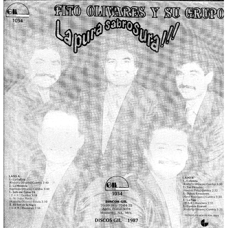 Fito Olivares Y Su Grupo - La Pura Sabrosura!!! (Vinyl)