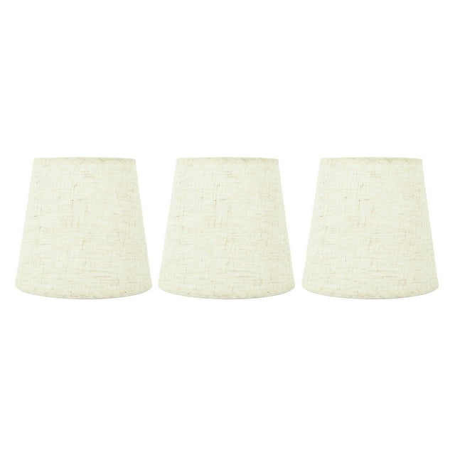 Pantallas De Lámpara De Lino Natural, Pantallas De Lámpara De Tela, Luz Suave Para Lámparas De Mesa