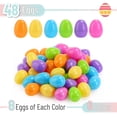 thumbnail image 2 of Huevos de Pascua Mr. Pen rellenables, 48 unidades, plástico, 5,8 cm, surtidos, 2 of 9