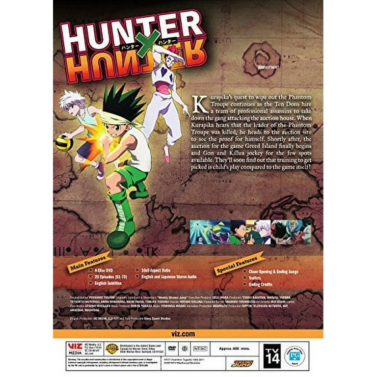 Hunter x Hunter Set 4 (DVD Set) [DVD] - Walmart.com