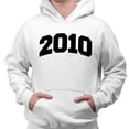thumbnail image 2 of 2010 College Style Hoodie Sweatshirt Unisex Small White, 2 of 5