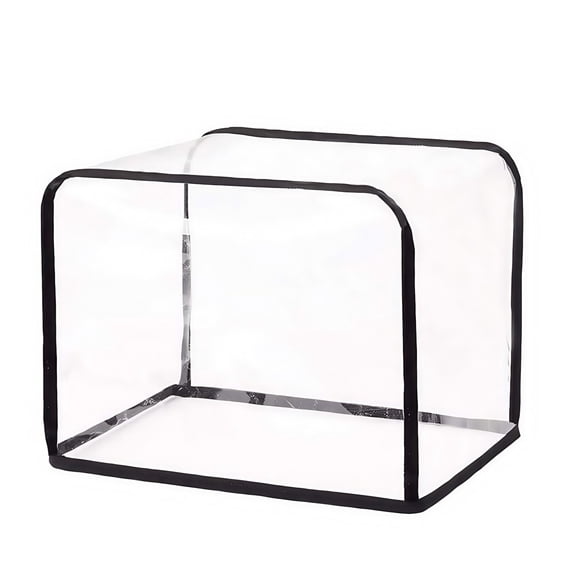 2 Slice Transparent Toaster Covers Proof Cover for Kitchen Aid