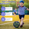 thumbnail image 5 of Kids Size 3 Soccer Ball - Champhox Kids Aged 3-8 Year-old Sports Recreation Playing Soccer Ball for Children Boys Girls Gifts (Tyrannosaurus Rex）, 5 of 9