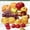Delicious Fruits, variant on Elephant Stock Fresh Apples Wall Art - Vertical Multi Panel Canvas - Living Room Wall Decor - Food And Drink Multi Panel - Green And White Decor - 12" x 27"