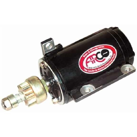 Arco 5371 Outboard Starter, Replaces: OMC 384163, 387684, 389275, 585063. & 586280