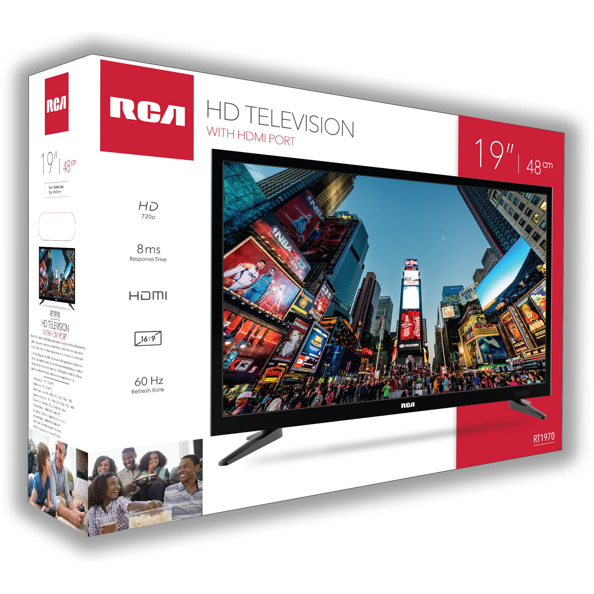  RCA Televisor LED RT1970 de 19 pulgadas 720p 60Hz : Electrónica