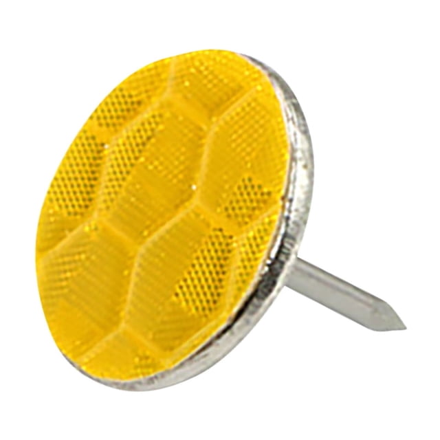 G Reflective Marking Nails For Outdoor Use At Night Multi Purpose For Field And Trail Marking 0.18 Pounds 100Pc
