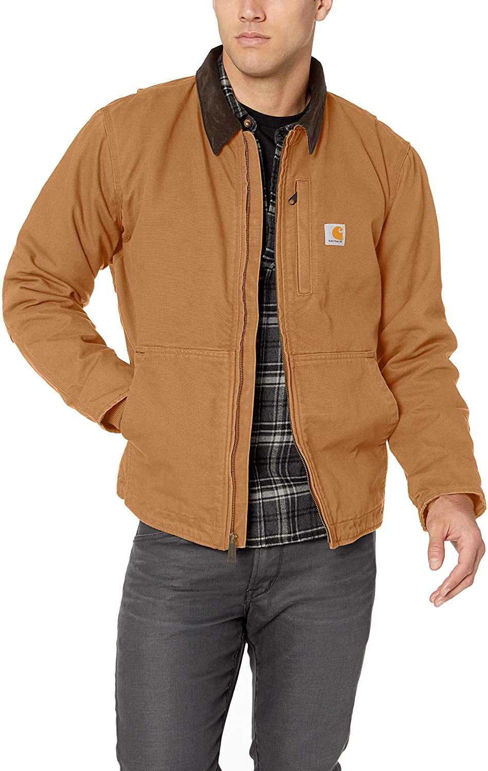 zaful hooded open front lamb wool coat