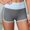 Gray, variant on Womens Solid High Waist Biker Yoga Shorts Slim Fit Butt Lifting Stretch Workout Sports Shorts Fitness Sleep Bottoms for Daily Exercise and Indoor Casual Wear Gray