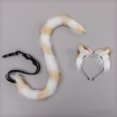 thumbnail image 5 of Animal Party Cat Tiger Costume Cat Ear Tail 80CM Fox Tail Niños Navidad Halloween Adepaton BST2000709-3, 5 of 5