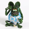 thumbnail image 4 of Figura de acción de PVC de Rat Fink Mouse, muñeco coleccionable en miniatura, decoraciones, 4 of 5