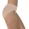 thumbnail image 2 of Vanity Fair Womens Body Shine Illumination Hi Cut Panty, 10, ROSE BEIGE, 2 of 2