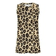 thumbnail image 3 of Womens Leopard Tank Tops Dressy Casual Sleeveless Crewneck Blouses Going Out Tunic Tee Shirts, 3 of 3