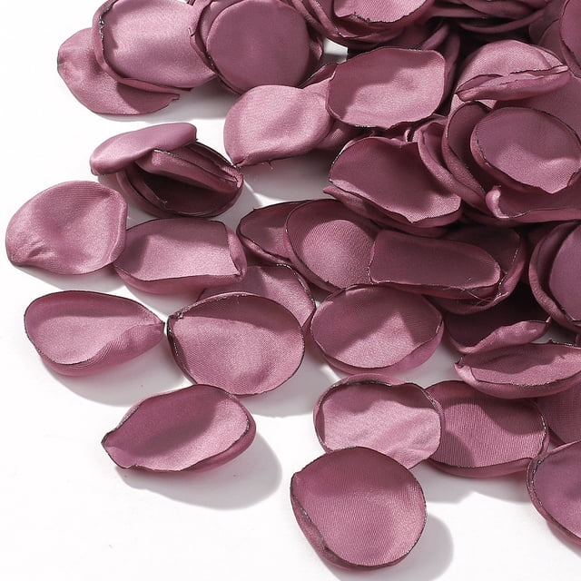 Nvzi 200 piezas de pétalos de rosa de seda, pétalos de flores artificiales para bodas, pétalos, B22