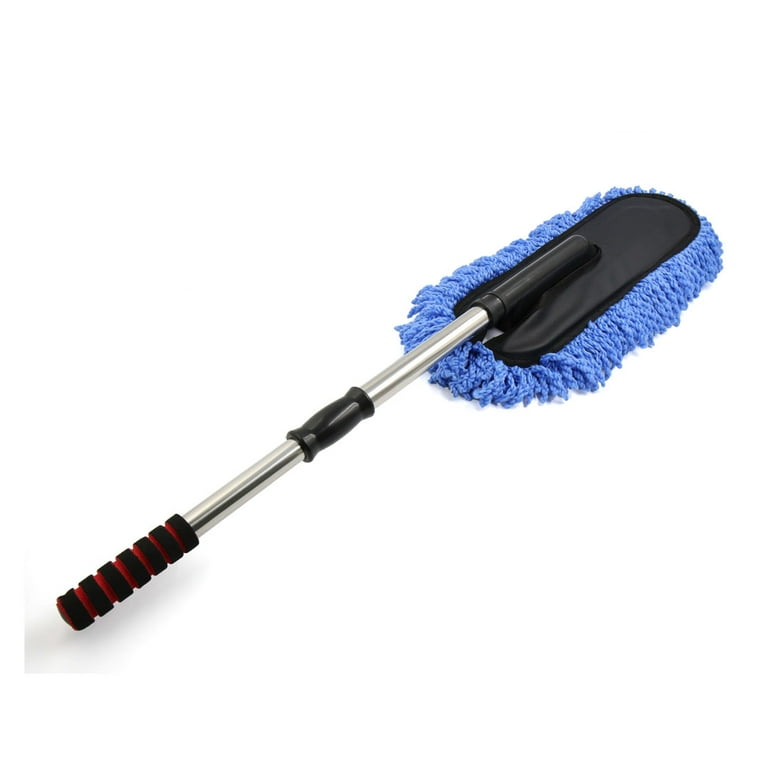 Mlfire Car Tire Brush Microfiber Detail Valet Non-Scratch Motorcycle Rim Care Cleaning Tool, Adult Unisex, Size: 1pcs, Blue