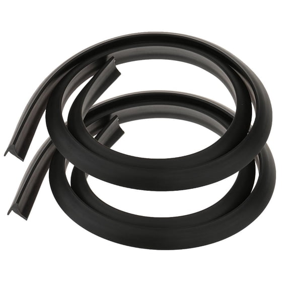 S SERENABLE 2x Tire Tyre Eyebrow Wheel Arch Mud Flap Protective Trims Strip -