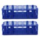 thumbnail image 1 of 2X Sostenedor del Estante de Tubos de Centrifuga de 50 Ml de Plastico de Cajas de 21 Agujeros Azul, 1 of 5