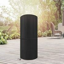 TABLZONE Outdoor Heater Cover Black 210D Oxford Cloth Patio Heater Protector