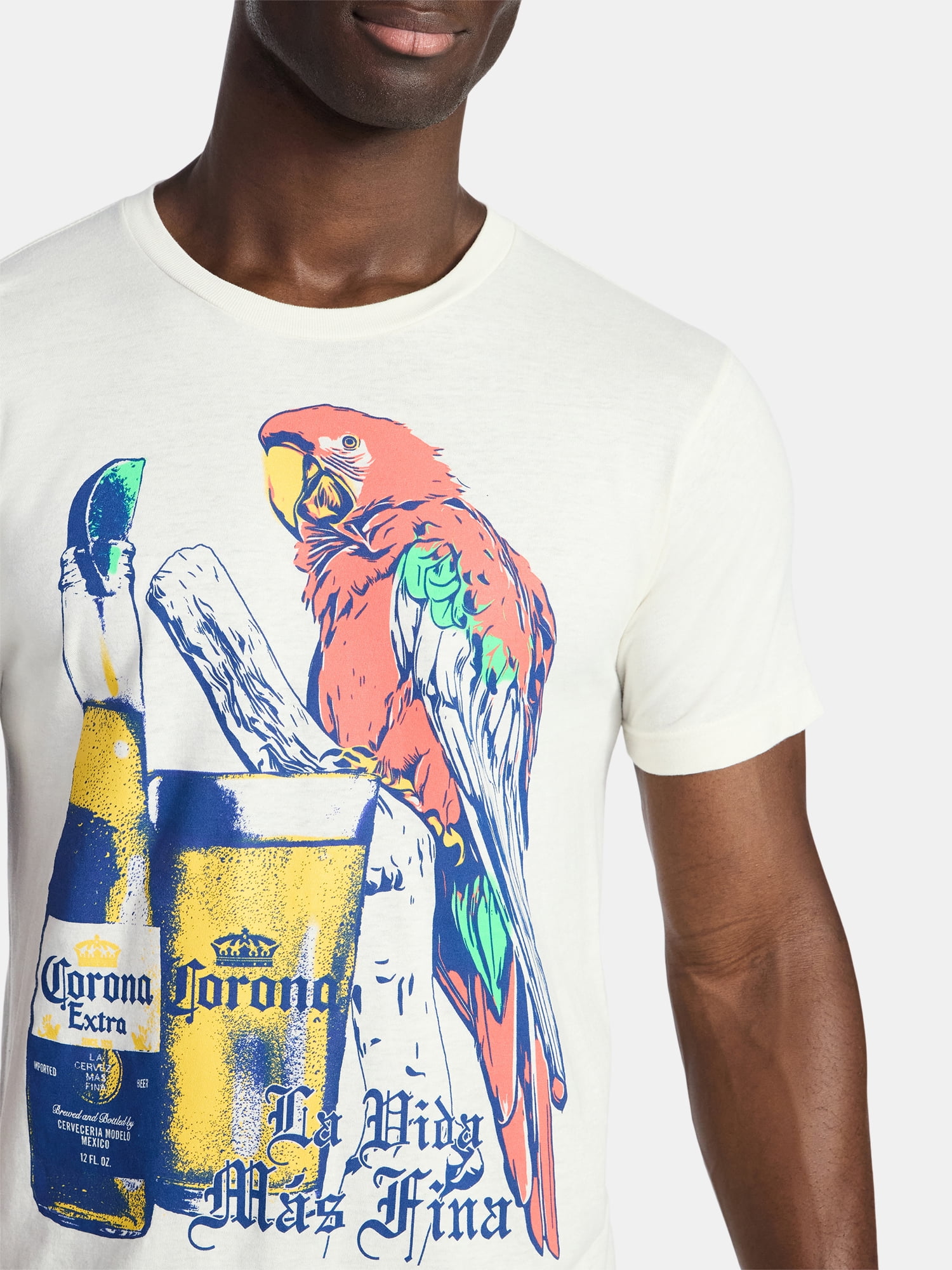 Corona Men's and Big Men's Graphic Tee with Short Sleeves, Sizes S-3XL