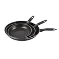 thumbnail image 1 of Alpine Cuisine 3 Piece 7, 9.5, & 11" Carbon Steel Non Stick Frying Pan Set, 1 of 3