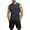 Dark Gray, variant on StSilkitty Men's 2 Piece Outfits Solid Color Sleeveless Crewneck Tank Tops and Shorts Set Summer Gym Running Tracksuits