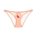 thumbnail image 1 of Ropa interior de encaje sexy estilo Europa y Estados Unidos, bragas de malla transparentes de cintura baja sin costuras para mujer, 1 of 1
