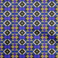 thumbnail image 1 of oneOone Cotton Poplin Violet Fabric Geometric Sewing Fabric By The Yard Printed Diy Clothing Sewing Supplies 42 Inch Wide, 1 of 4