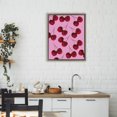 thumbnail image 3 of Stupell Industries Glam Glitter Glam Cherries Pattern Brown Floating Frame Canvas Art, 17 x 21, by LISH Creative, 3 of 8