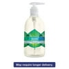 Natural Hand Wash, Free & Clean, Unscented, 12 Oz Pump Bottle, 8/ct