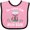 Pink and Black, variant on Inktastic The Cutest Little Jelly Bean Boys or Girls Baby Bib