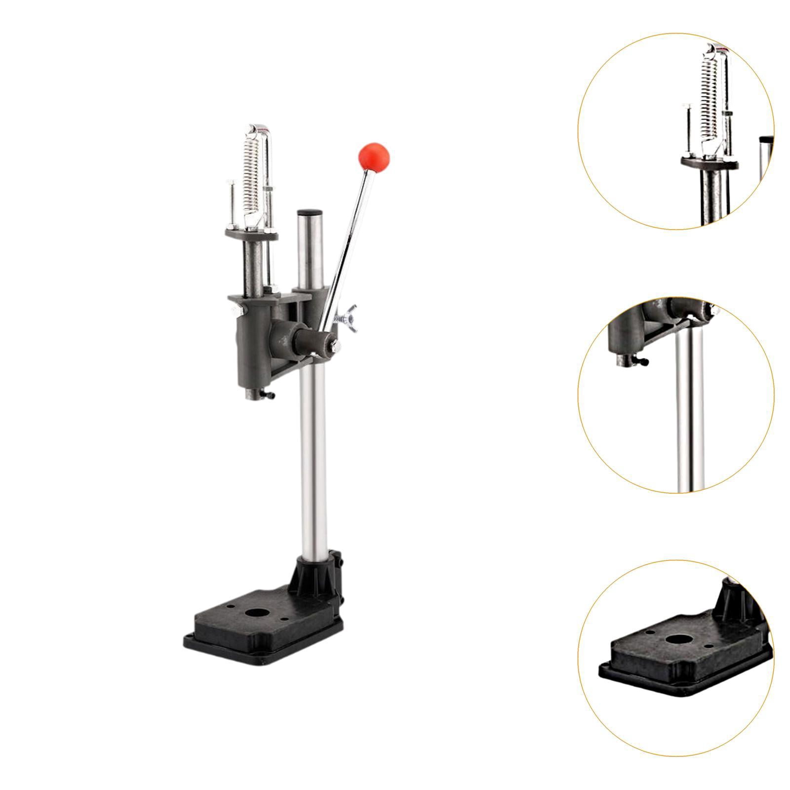 Tachiuwa Leather Hole Puncher Hand Punching Machine, Manual Press Puncher Punch Tools for DIY Leather Craft Punching Hole, Die Cutting Height 36cm