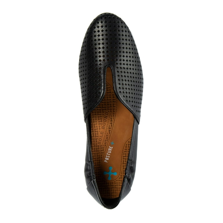BARETRAPS Womens Black Posture Plus Technology V Notch Cushioned