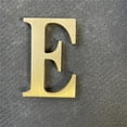 thumbnail image 1 of Pegatina de Latón Soild Letras Inglesas Autoadhesivas de 2.6 Pulgadas para Señalización y Decoración, 1 of 9