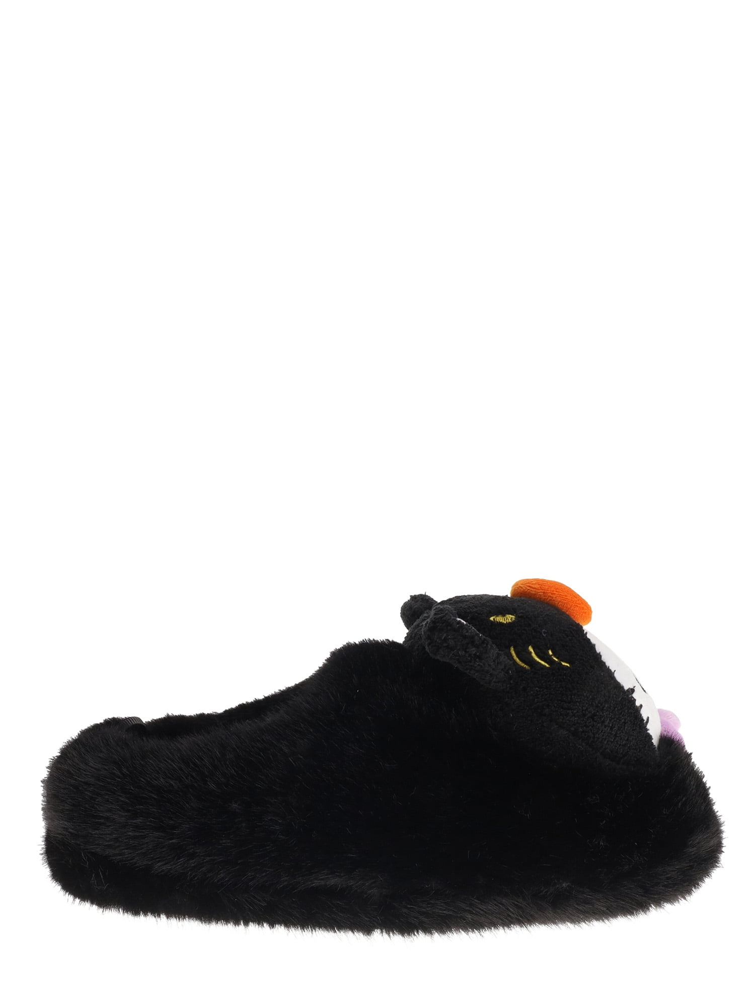 Hello Kitty® by Sanrio® Women's Halloween Black Cat Costumed Plush Slippers