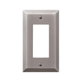 thumbnail image 1 of 163RAN 1 Rocker Antique Nickel Stamped Steel Wall Plate, 1 of 1