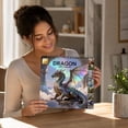 thumbnail image 6 of LEFXSMR 2027 Desk Calendar, 8.27"x8.27" Dragon Spiral Bound Decorative 12-Month Planner Desk Calendar, Calendar for Study Office Home Decor Gifting, 6 of 7