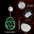 thumbnail image 3 of Color ornaments! Easter Glow In The Dark Egg Decorative Hanging Ornament Atmosphere Light, 3 of 4