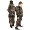 thumbnail image 3 of TrailCrest Infant-Toddler One Piece Mossy Oak Snowsuits Overalls Waterproof Ski Suits Jackets Coats Jumpsuits Snowboarding, 12-18 Months, Breakup Country, 3 of 9