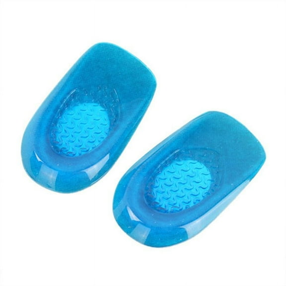 Silicone Gel feet Cushion Foot Heel Elastic Care Half Insole Shoe Pad With Cloth Anti-fatigue