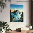 thumbnail image 3 of ELNEIT - Crater Lake National Park Poster, Unframed Matte Paper, S01, 3 of 4