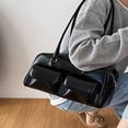 thumbnail image 3 of LNGOOR Underarm Bag With Niche Design  Women‘s Autumn 2023 New Retro Large Capacity Shoulder Bag  High-End Commuting Handbag, 3 of 7