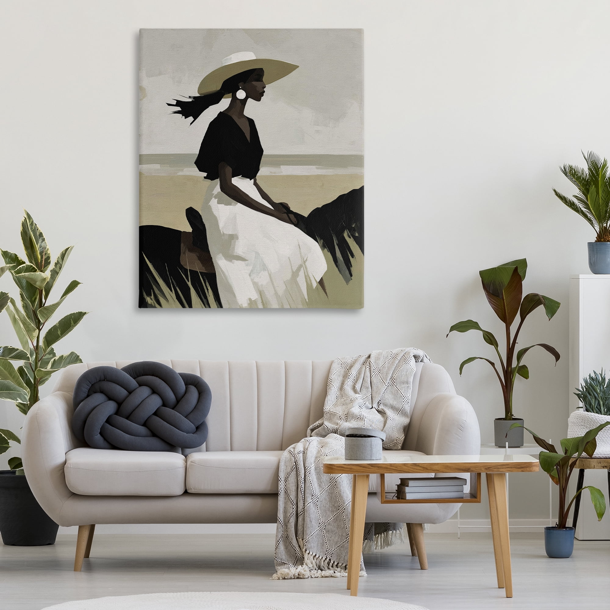Stupell Industries Equestrian Windswept Muse Canvas Wall Art, design by Svetlana Aleynikova