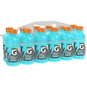 Gatorade Frost Thirst Quencher, Glacier Freeze Sports Drinks, 12 fl oz, 12 Count Bottles